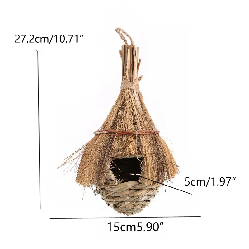 Dm Prime Fenix Loja de produtos para passaros - Casinha De Passarinho Ecológica Para Parques E Áreas Verdes - Casa de Passarinhos - 1 - Casa de Passarinhos Artesanal tamanho 27,2cm-15cm-5cm.