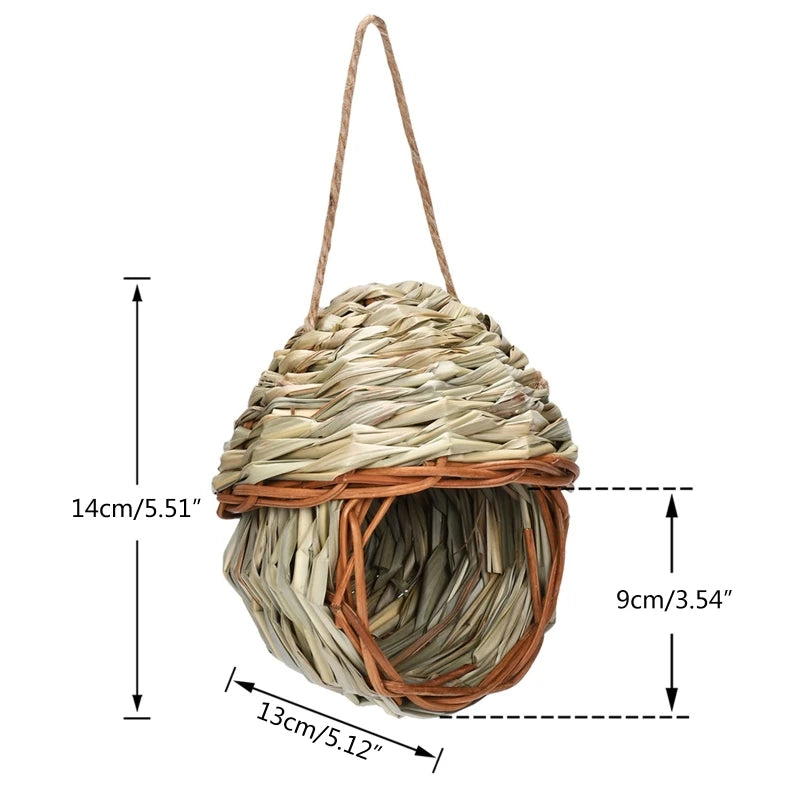 Dm Prime Fenix Loja de produtos para passaros - Casinha De Passarinho Ecológica Para Parques E Áreas Verdes - Casa de Passarinhos - 1 - Casa de Passarinhos Artesanal tamanho 14cm-13cm-9cm.