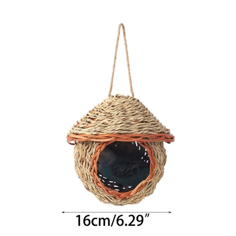 Dm Prime Fenix Loja de produtos para passaros - Casinha De Passarinho Ecológica Para Parques E Áreas Verdes - Casa de Passarinhos - 1 - Casa de Passarinhos Artesanal tamanho 16cm