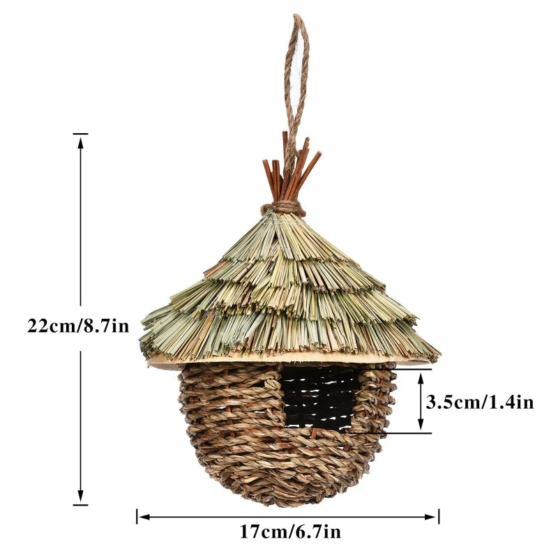 Dm Prime Fenix Loja de produtos para passaros - Casinha De Passarinho Ecológica Para Parques E Áreas Verdes - Casa de Passarinhos - 1 - Casa de Passarinhos Artesanal tamanhos 22cm-17cm-3,5cm.