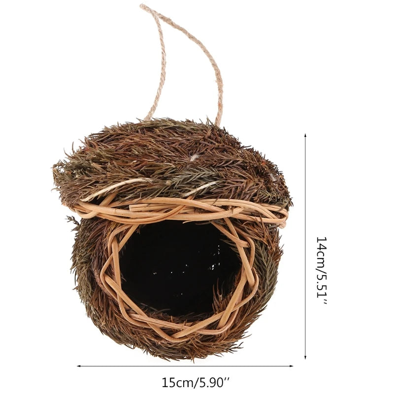 Dm Prime Fenix Loja de produtos para passaros - Casinha De Passarinho Ecológica Para Parques E Áreas Verdes - Casa de Passarinhos - 1 - Casa de Passarinhos Artesanal tamanhos 15cm- 14cm.