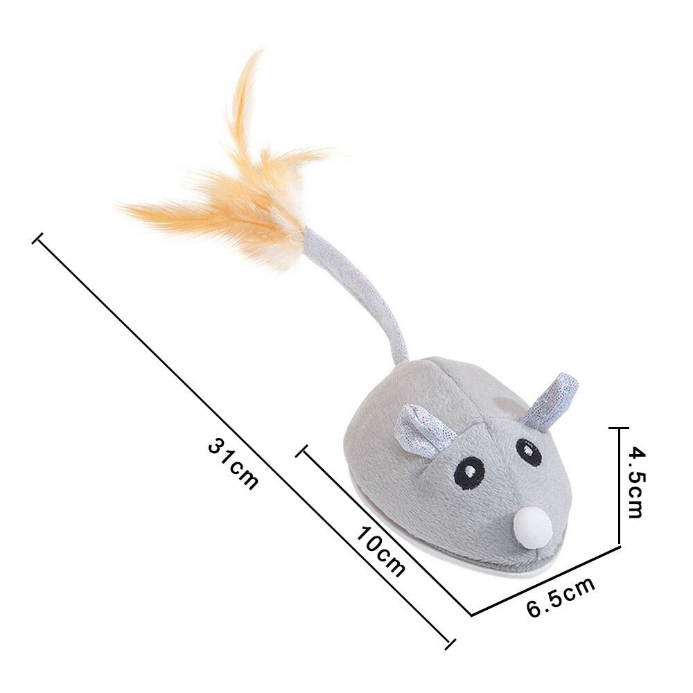 Dm Prime Fenix Loja de produtos para gato e cachorro - Brinquedo Para Gatos Em Formato De Rato - Brinquedo para gatos em formato de rato que promove atividade física