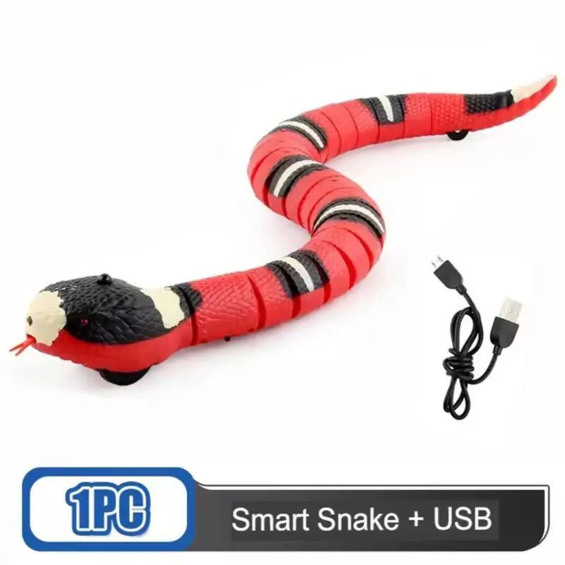 Dm Prime Fenix Loja de produtos para gato e cachorro - Cobra Eletrônica Para Simulação De Caça Para Gatos - Cobra Eletrônica Para Simulação De Caça Para Gatos