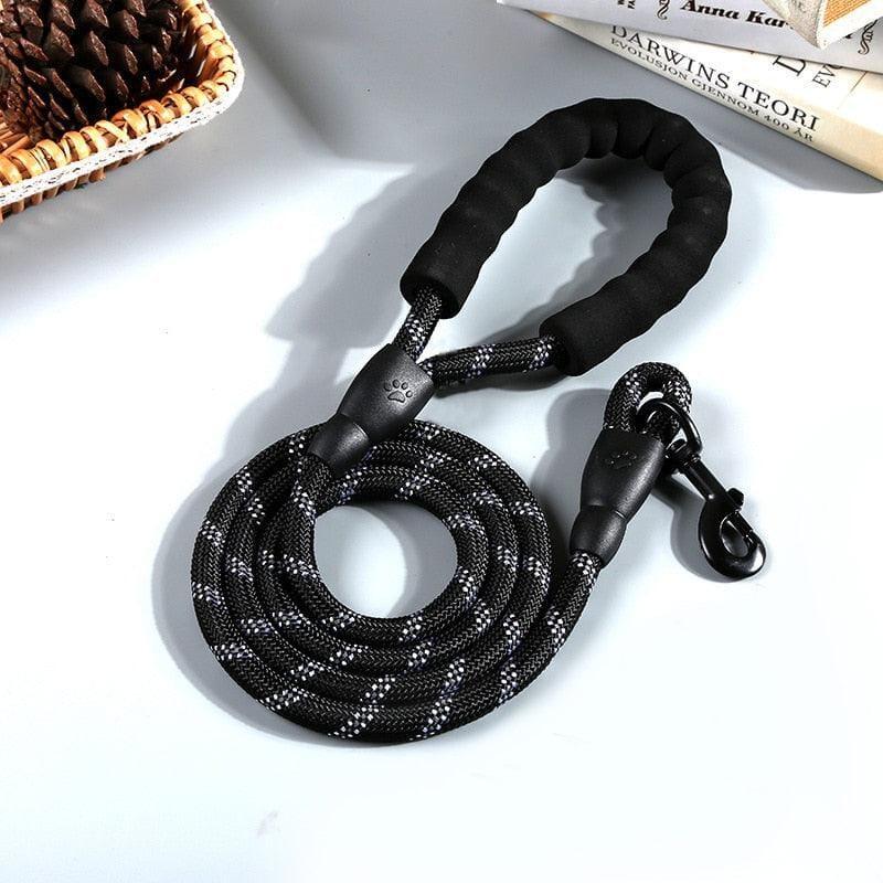 Dm Prime Fenix Loja de produtos para gato e cachorro - Guia Retratil Para Cachorro Emborrachada - Preto - 3.0M - Guia para Cachorro Emborrachada
