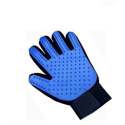 Dm Prime Fenix Loja de produtos para gato e cachorro - Luva Removedora De Pelos Para Pets - Azul - Mão Esquerda - Luva Removedora De Pelos Para Pets