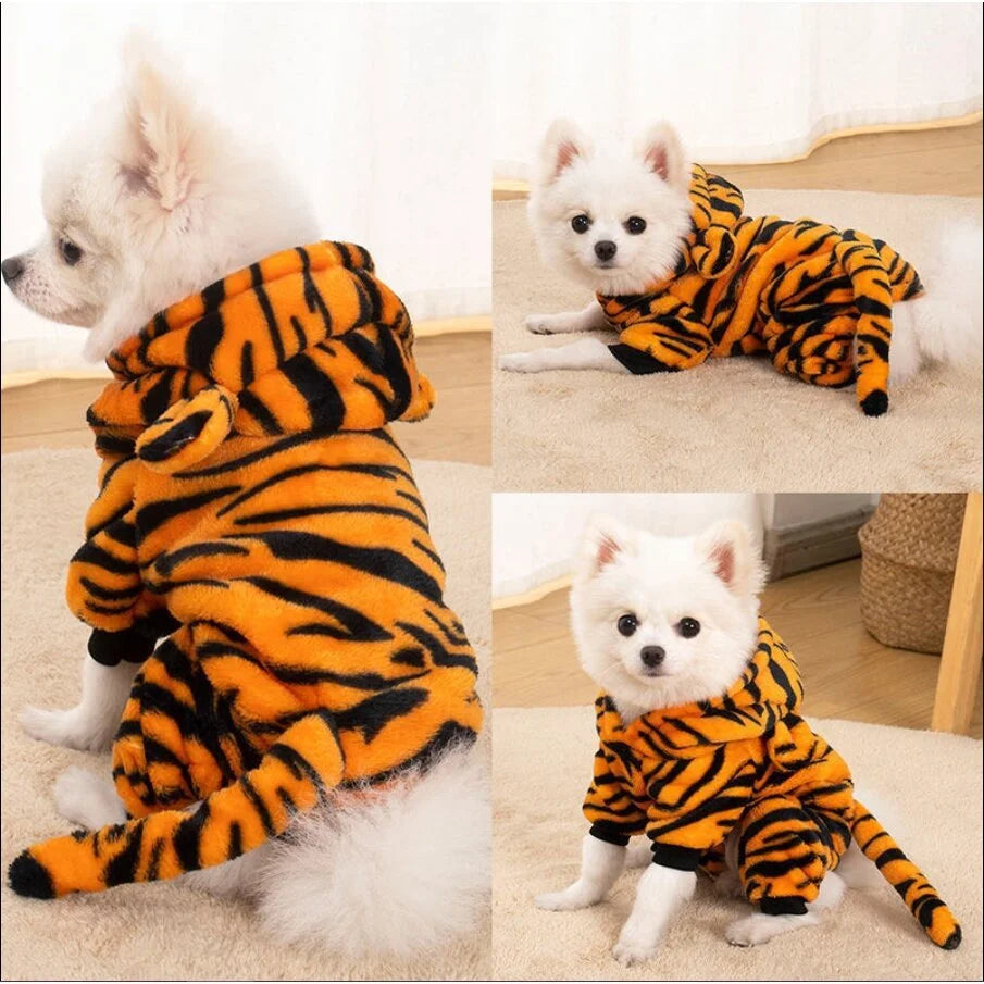 Dm Prime Fenix Loja de produtos para gato e cachorro - Roupas de fantasia para pets em formato de bichinho - Leão - PP(1 - 2 kg) - Macacão Para Pets