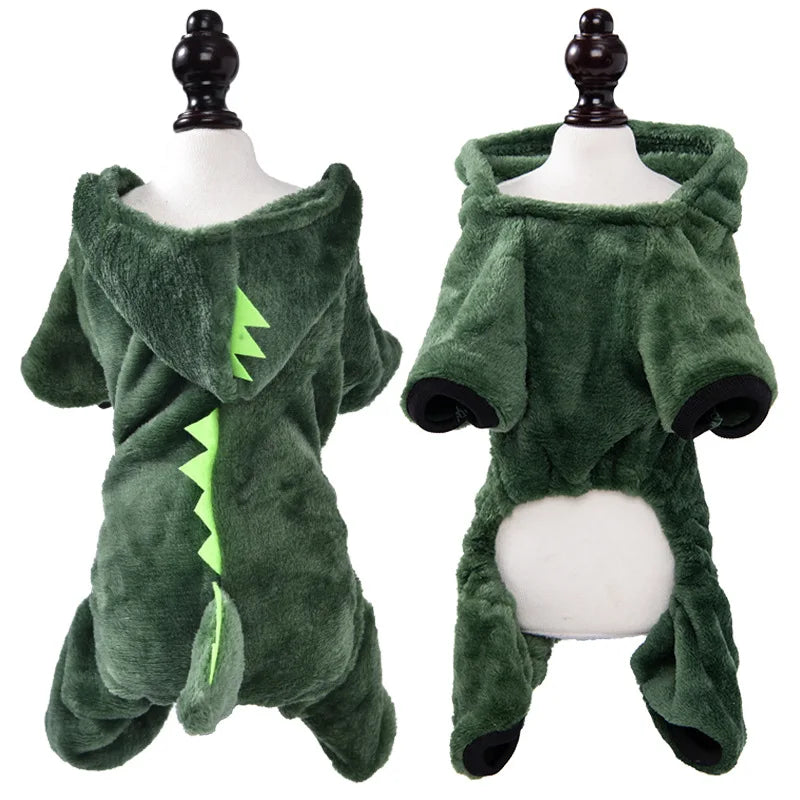 Dm Prime Fenix Loja de produtos para gato e cachorro - Roupas de fantasia para pets em formato de bichinho - Vaca - PP(1 - 2 kg) - Macacão Para Pets