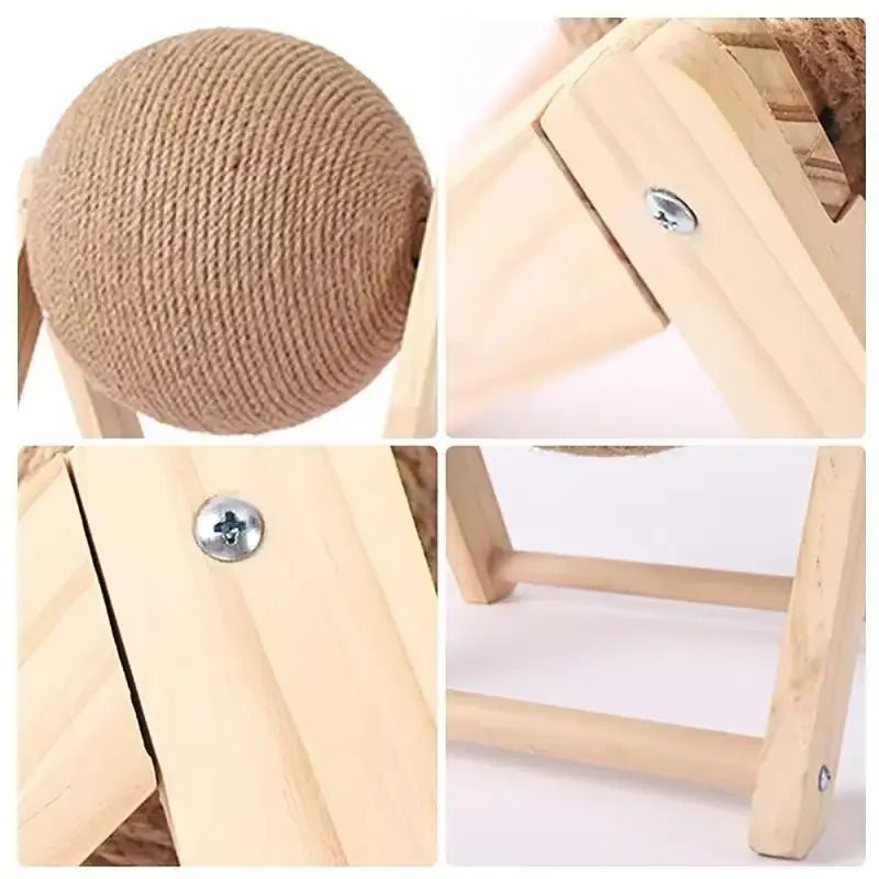 Dm Prime Fenix Loja de produtos para gato e cachorro - Arranhador Para Gatos Com Design Moderno E Resistente - Modelo L - Pequeno - Arranhador para gatos com design moderno e resistente