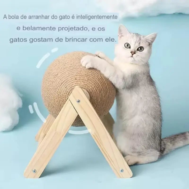 Dm Prime Fenix Loja de produtos para gato e cachorro - Arranhador Para Gatos Com Design Moderno E Resistente - Modelo L - Pequeno - Arranhador para gatos com design moderno e resistente