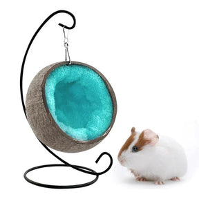 Dm Prime Fenix Loja de produtos para gato e cachorro - Cama Casca de Coco com Acolchoamento para Hamster - Caminha Casca de Coco - Caminha Casca de Coco com Acolchoamento para Hamster