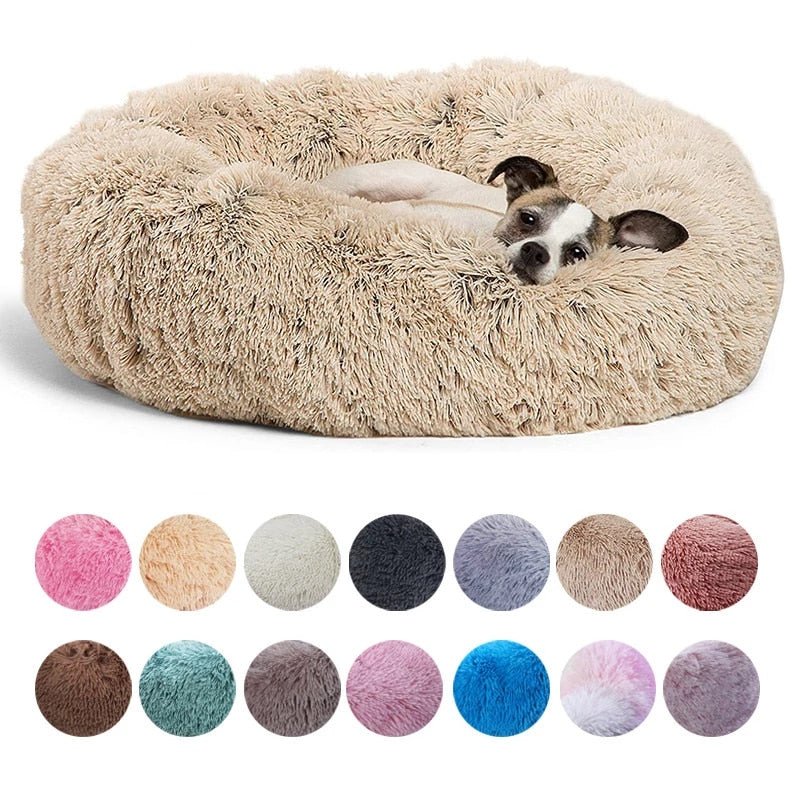 Dm Prime Fenix Loja de produtos para gato e cachorro - Cama Nuvem Veludo para Pets - Branco - 60CM - Cama Nuvem Veludo para Pets