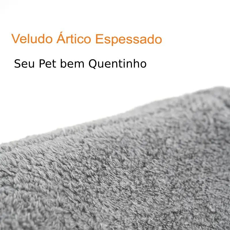 Dm Prime Fenix Loja de produtos para gato e cachorro - Casinha Pet Confortável Para Climas Frios - Cinza - S (ATÉ 2.5KG) - Casinha Pet Confortável Para Climas Frios