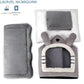 Dm Prime Fenix Loja de produtos para gato e cachorro - Casinha Pet Confortável Para Climas Frios - Cinza - S (ATÉ 2.5KG) - Casinha Pet Confortável Para Climas Frios