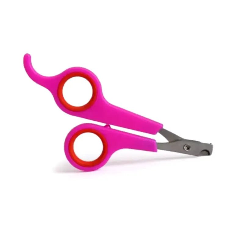 Dm Prime Fenix Loja de produtos para gato e cachorro - Cortador De Unha Para Pets De Pequeno Porte - Rosa e Vermelho - Cortador de unha para pets de pequeno porte