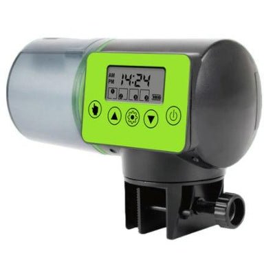 Dm Prime Fenix Loja de produtos para gato e cachorro - Dispositivo Automático Para Alimentar Peixes - Alimentador Peixes - Branco - Alimentador Automático para Peixes
