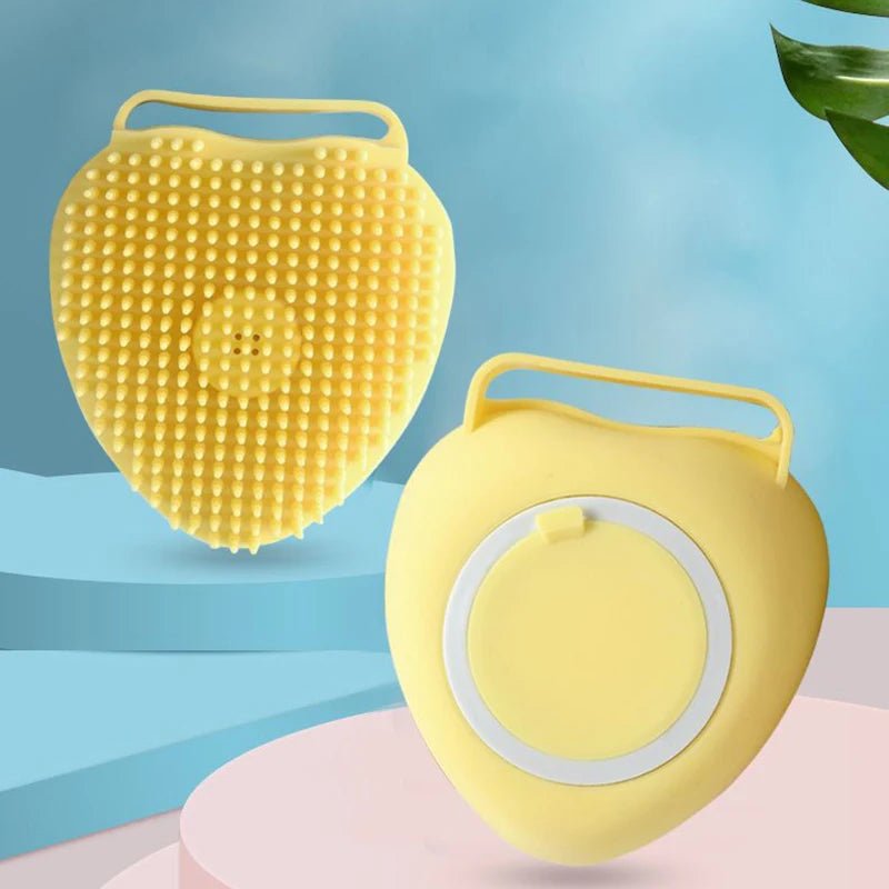 Dm Prime Fenix Loja de produtos para gato e cachorro - Escova De Banho Para Remoção De Sujeira E Detritos Para Pets - Quadrado Azul - Escova De Banho Para Remoção De Sujeira E Detritos Para Pets