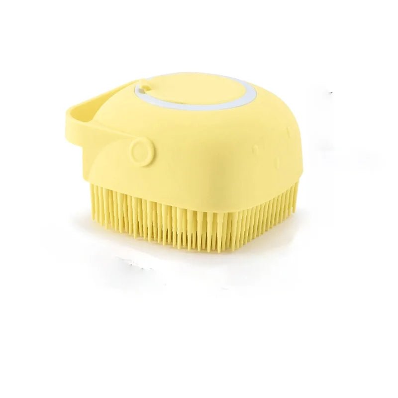 Dm Prime Fenix Loja de produtos para gato e cachorro - Escova De Banho Para Remoção De Sujeira E Detritos Para Pets - Quadrado Azul - Escova De Banho Para Remoção De Sujeira E Detritos Para Pets
