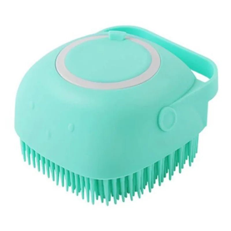 Dm Prime Fenix Loja de produtos para gato e cachorro - Escova De Banho Para Remoção De Sujeira E Detritos Para Pets - Quadrado Azul - Escova De Banho Para Remoção De Sujeira E Detritos Para Pets