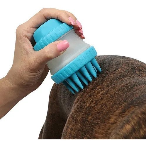 Dm Prime Fenix Loja de produtos para gato e cachorro - Escova para dar banho em cachorro - Escovinha Prática Para Pet