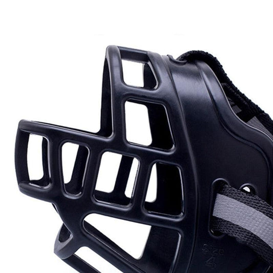 Dm Prime Fenix Loja de produtos para gato e cachorro - Focinheira de Cachorros Ultra Macia - Preta - 1 - Focinheira Ultra Macia para Cachorros