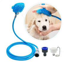 Dm Prime Fenix Loja de produtos para gato e cachorro - Luva de Massagem com Mangueira de Silicone para Banho Pet - azul - Luva de Massagem com Mangueira de Silicone para Banho Pet