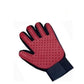 Dm Prime Fenix Loja de produtos para gato e cachorro - Luva Removedora De Pelos Para Pets - Vermelho - Mão Esquerda - Luva Removedora De Pelos Para Pets