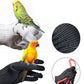 Dm Prime Fenix Loja de produtos para gato e cachorro - Luvas de segurança para manusear pássaros de bico forte - Luvas Antimordidas - Preto - Luvas Antimordidas para Treinamento de Pássaros