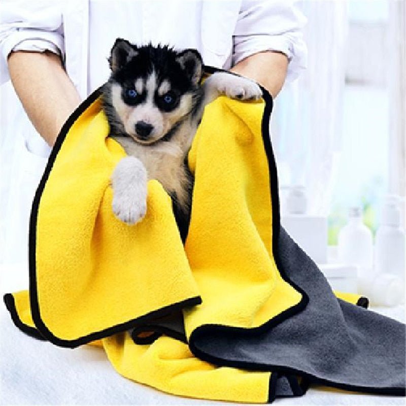 Dm Prime Fenix Loja de produtos para gato e cachorro - Toalha ultra absorvente para secar pets de forma rápida - P - 30x30cm - Toalha Ultra Absorvente Para Cachorro e Gato