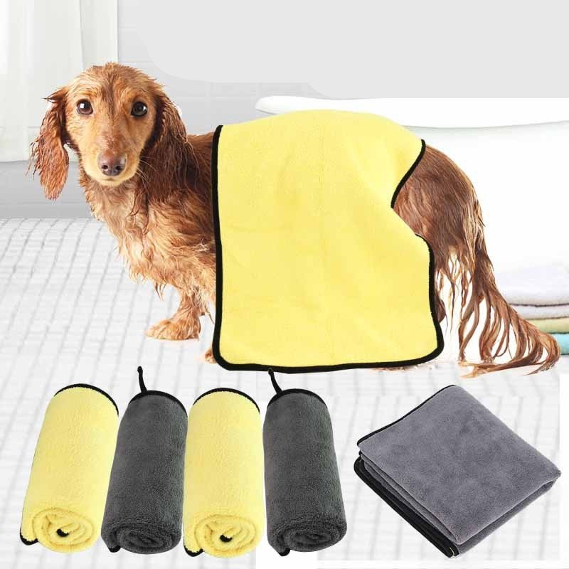 Dm Prime Fenix Loja de produtos para gato e cachorro - Toalha ultra absorvente para secar pets de forma rápida - P - 30x30cm - Toalha Ultra Absorvente Para Cachorro e Gato