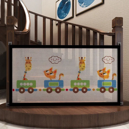 Tela de segurança portátil para cachorro com desenhos decorativos